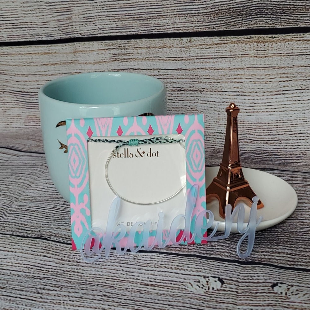 Stella & Dot Fete Bracelet - Silver